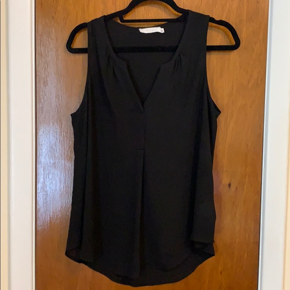 Sleeveless Black Lush Top
